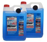 2 x SONAX AntiFrost&KlarSicht Gebrauchsfertig 5 l, Frostschutz, Enteiser