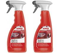 2 x SONAX InsektenEntferner 500ml Kunststoff Glas Lack Chrom