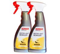 2 x SONAX Motor+Kaltreiniger 500ml, Motorreiniger, Maschinenreiniger, Entfetter