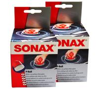 2 x SONAX P-Ball, Polierball, Polierschwamm, Lackpflege, Politur, Ball