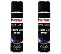 2 x SONAX PROFILINE Leather Care Foam Lederpflege Lederreiniger Möbelpflege