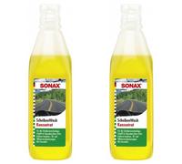 2 x SONAX ScheibenWash Konzentrat mit Citrusduft 250ml Scheibenreiniger