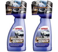 2 x SONAX XTREME KunststoffDetailer Innen+Außen 500ml Kunststoffreiniger