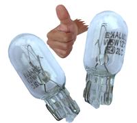 2 x STANDLICHT BIRNEN Innenraum klar T10 W5W 12V 5W Halogen Lampen Kofferraum