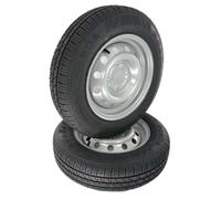 2 x145/80R13 XL 79N Komplettrad Stema usw Anhänger Rad Felge 4x13 ET30 LK 4x100