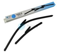 2 YOU.S SCHEIBENWISCHER VORNE 650 + 340 mm für RENAULT CAPTUR bis 02/16 CLIO IV