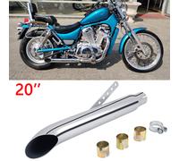 20'' Auspuff Endtopf Schalldämpfer für Suzuki VS 600 700 750 800 1400 Intruder