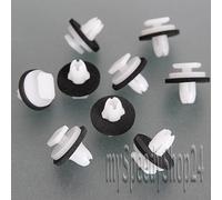 20 Clips Zier- / Schutzleiste für Citroen C3 Aircross Opel Crossland X Mokka II