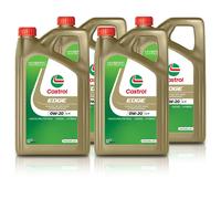 20 L LITER CASTROL EDGE 0W-20 LL IV MOTOR-ÖL MOTORÖL