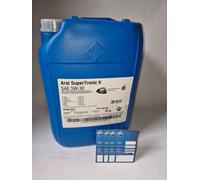 20 Liter ARAL SuperTronic K 5W30 + Ölzettel , LongLife 3 III VW 50700 Opel MB