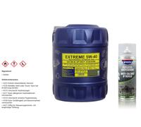 20 Liter Extreme 5W-40 API SN/CF Öl Motoröl MN7915-20 & Öl-Fleck-Entferner