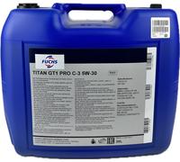 20 Liter Fuchs Titan GT1 Pro C-3 5W-30 Motoröl für VW-BMW-MB (5,17 EUR/L)