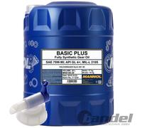 60 (3x20) Liter MANNOL SAE 75W-90 Basic Plus Getriebeöl