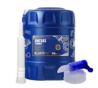 20 Liter, MANNOL DIESEL TURBO 5W-40 MOTORÖL + HAHN + SCHLAUCH