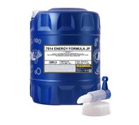 20 Liter MANNOL Energy Formula JP 7914 5W-30 API SN Plus Motoröl + 1x Ablasshahn