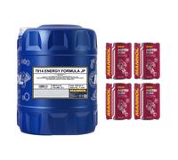 20 Liter MANNOL Energy Formula JP 7914 5W-30 API SN Plus Öl + 4x Motor Flush