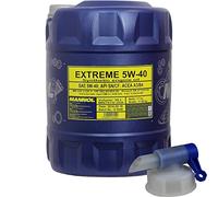 20 Liter MANNOL Extreme 5W-40 API SN/CF Öl Motoröl MN7915-20 inkl. Auslaufhahn