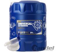 60 (3x20) Liter MANNOL SAE 80W-90 Universal Getriebeöl API GL-4