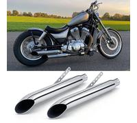 20" Motorrad Auspuff Endtopf Schalldämpfer für Suzuki Intruder VS 600 750 800 GL