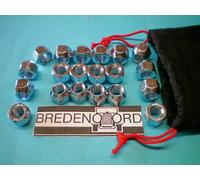 20 Radmuttern Stahlfelge Ford Focus Kuga C-Max Mondeo Tourneo Connect + Volvo