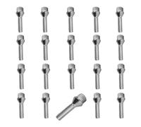 20 Radschrauben Kegelbund 60° M14x1,5 43mm Silber CUPRA Born K1 Tavascan KR Tava