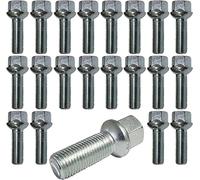 20 Radschrauben Radbolzen Kugelbund M12x1,5 50mm R12 passend für Mercedes Alufelgen