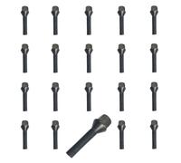 20 schwarze Radschrauben Radbolzen Kegelbund M14x1,5 40mm Alfa Romeo Audi BMW