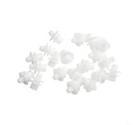 20 Stück Kotflügel-Clips für hintere Stoßstange, kompatibel mit Smart For Two 450/451 für Cabrio Coupe Kunststoff Ersatzteile für Modelljahre 1999 2007