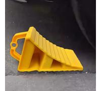 20 x 12 x 11 cm, Unterlegkeile für Autoräder, Gelb, rutschfeste Mehrzweck-Radkeile, Unterlegkeile, Auto-Radstopper, Radstopper für Auto, rutschfest, Reifenschutz, Radausrichtungsstopper