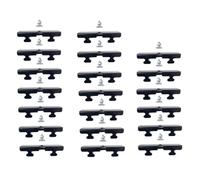 20 x Netzleiste 140 mm Planenleiste Abspannhaken Haken für Netz Anhänger Unsinn