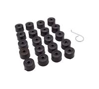 20 x Radschraubenkappen Diebstahlschutz 17mm für VW T-Cross C11 T-ROC A11 YOU.S