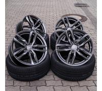20 Zoll Alufelgen RS3 für Audi A6 4G 4K F2 A7 Q5 SQ5 FY S6 S7 RS7 Grau Palladium
