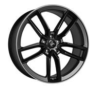 20 Zoll KESKIN KT21 5x112 ET30 Alufelgen MATT BLACK LIP POLISH