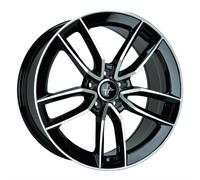 ALUFELGEN KESKIN, KT21 ELEGANCE, 8,5X20 ET42 5X112 66,6, BLACK FRONT POLISH