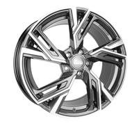MAM Wheels Rs5 Palladium Front Polish 8.5x20 ET 35 5/114.3 Alufelge Grau