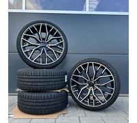 2DRV WH37 Schwarz Hochglanzpoliert Alufelge 20 Zoll ET35 5x112 ML66,6