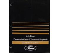 2009 Ford E350 Diesel Motor Abgasdiagnose Handbuch Fehlercodes 6,0L