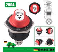 200A Batterie Hauptschalter 12V-32V Not-Aus-Schalter für Boot Auto Trennschalter
