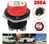 Auto Batterie Trennschalter 200A- PKW LKW Boot Motorrad - DC 12V