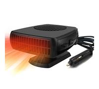 200W Auto Heizung 12V: Autoheizung Car Heater 12 Volt Tragbar KFZ Heizlüfter akku Standheizung Ventilator Scheibenheizung Sitzheizung Defogger für Wohnmobil Camper LKW PKW Zigarettenanzünder Stecker