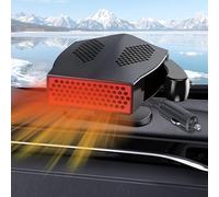 200W Auto Heizung 12V: Car Heater 12 Volt Autoheizung, Tragbar KFZ Heizlüfter akku Standheizung Ventilator Scheibenheizung Sitzheizung Defogger für Wohnmobil Camper LKW PKW 12 v Zigarettenanzünder