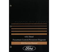 2010 Ford E350 Diesel Motor Abgasdiagnose Handbuch 6.0L Fehlercodes
