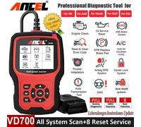 2023 Ancel VD700 KFZ OBD2 Diagnosegerät Code Reader Scanner Öl EPB ABS SRS DPF