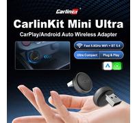 2025 CarlinKit Mini Ultra 3 CarPlay Android Auto Wireless Adapter für Auto Infotainment Upgrade BT 5,4 GHz Wifi 5,8 GHz OTA Upgrade Wired to Wireless MINI ULTRA 3