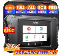 2025 LAUNCH Creader Elite 2.0 Für Mercedes Benz Profi OBD2 Diagnosegerät Scanner