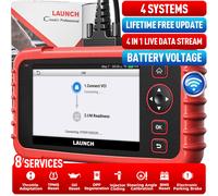 2025 Launch CRP129X KFZ OBD2 Diagnosegerät mit 8 Funktionen TPMS EPB & 4 Systeme