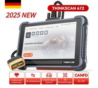 2025 ThinkScan 672 Profi OBD2 KFZ Diagnosegerät ALLE System 28 Zurücksetzen New