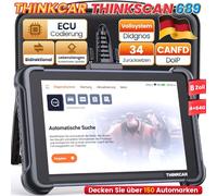 2025 ThinkScan 689 KFZ OBD2 Diagnosegerät ALLE System ECU-Coding 34 Reset+CANFD