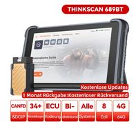 2025 ThinkScan 689BT auto KFZ Diagnosegerät 34 Reset Auslesegerät ALLE System DE