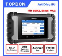 2025 TOPDON Artidiag EU Für Mercedes Benz Profi OBD2 Diagnosegerät Scanner 32GB